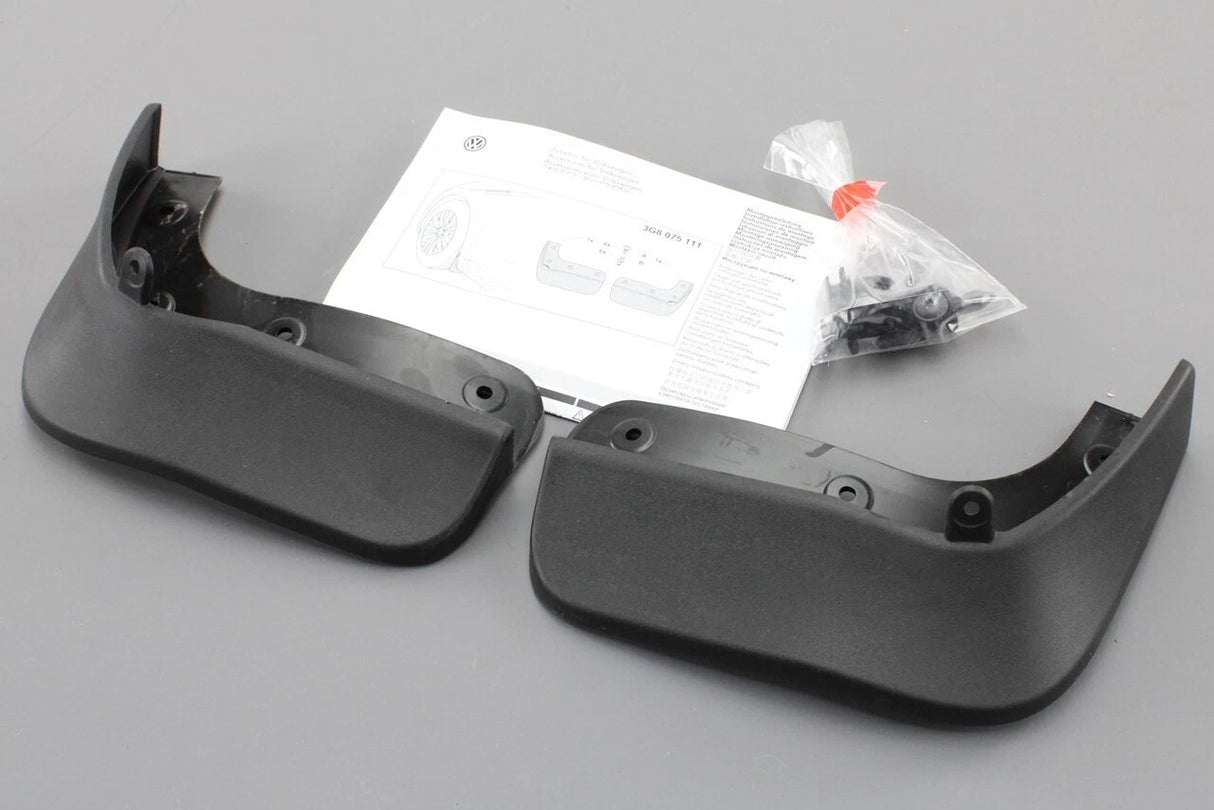 VW Arteon 2017-onwards front accessory mud flaps set 3G8075111
