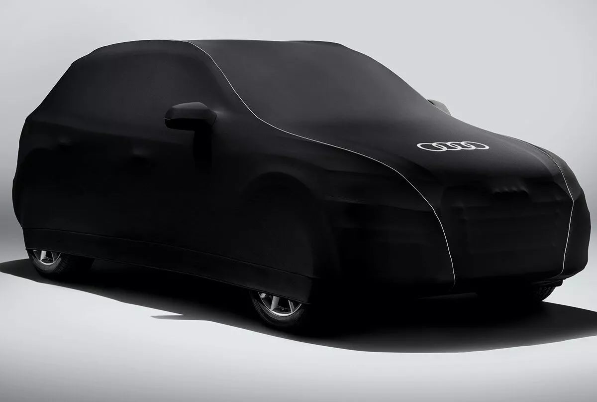 Audi Q4 e-tron 2021-on indoor tailored car cover (Audi rings) 89A061205