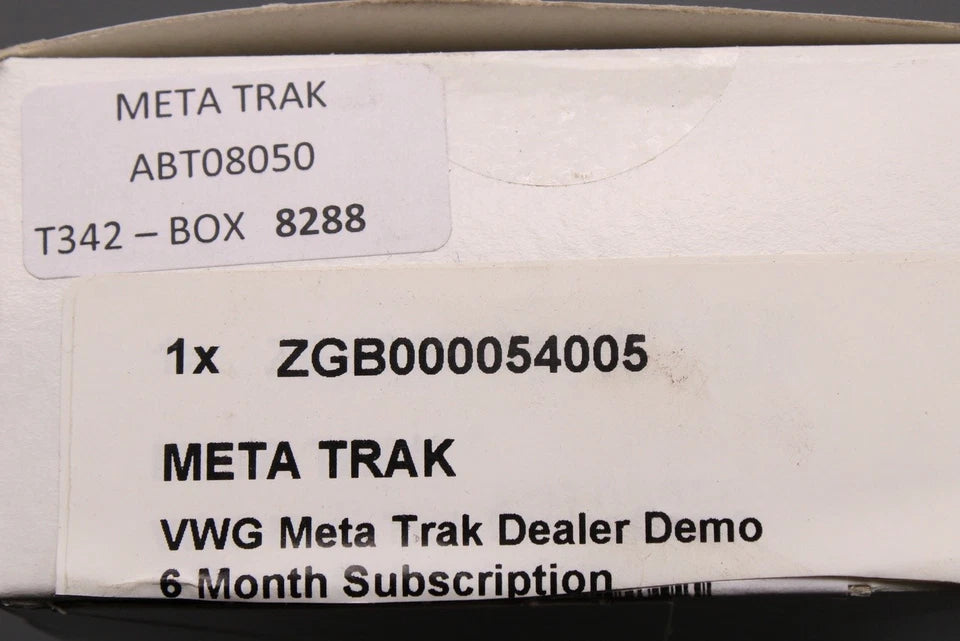 VW Audi Skoda SEAT meta trak with 6 month subscription ZGB000054 005