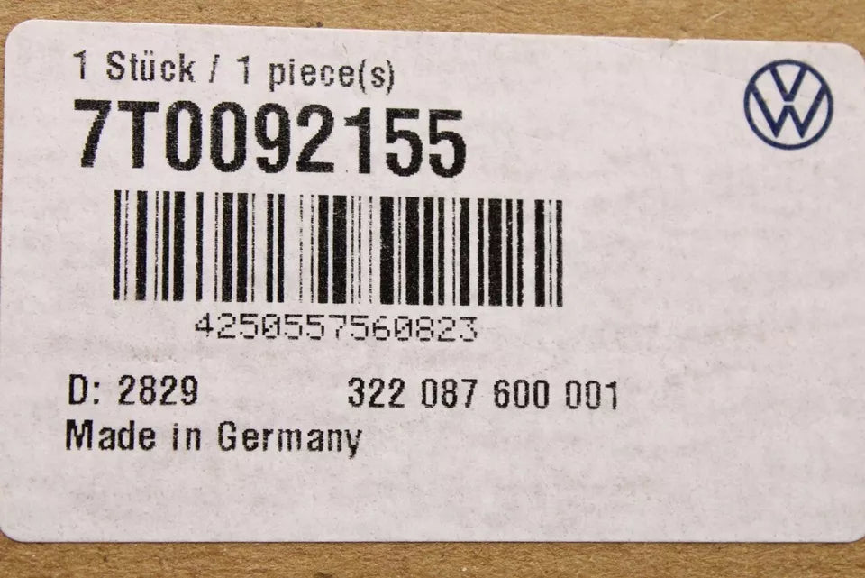 VW California 2024-on Multivan T7 2021-on detachable tow bar 7T0092155