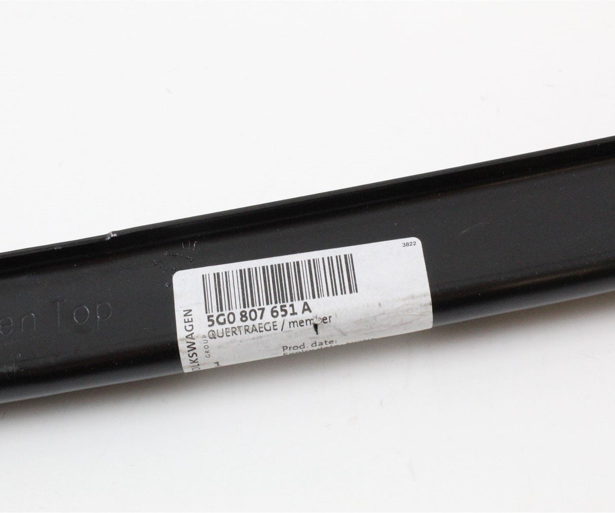 VW Golf MK7 MK7.5 front lower crash beam cross member 5G0807651A