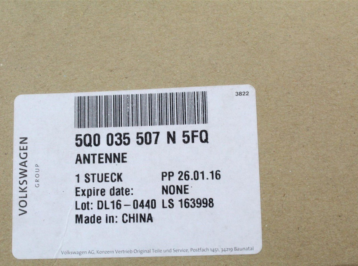 VW Skoda Golf Passat Octavia Tiguan Touran roof antenna 5Q0035507N