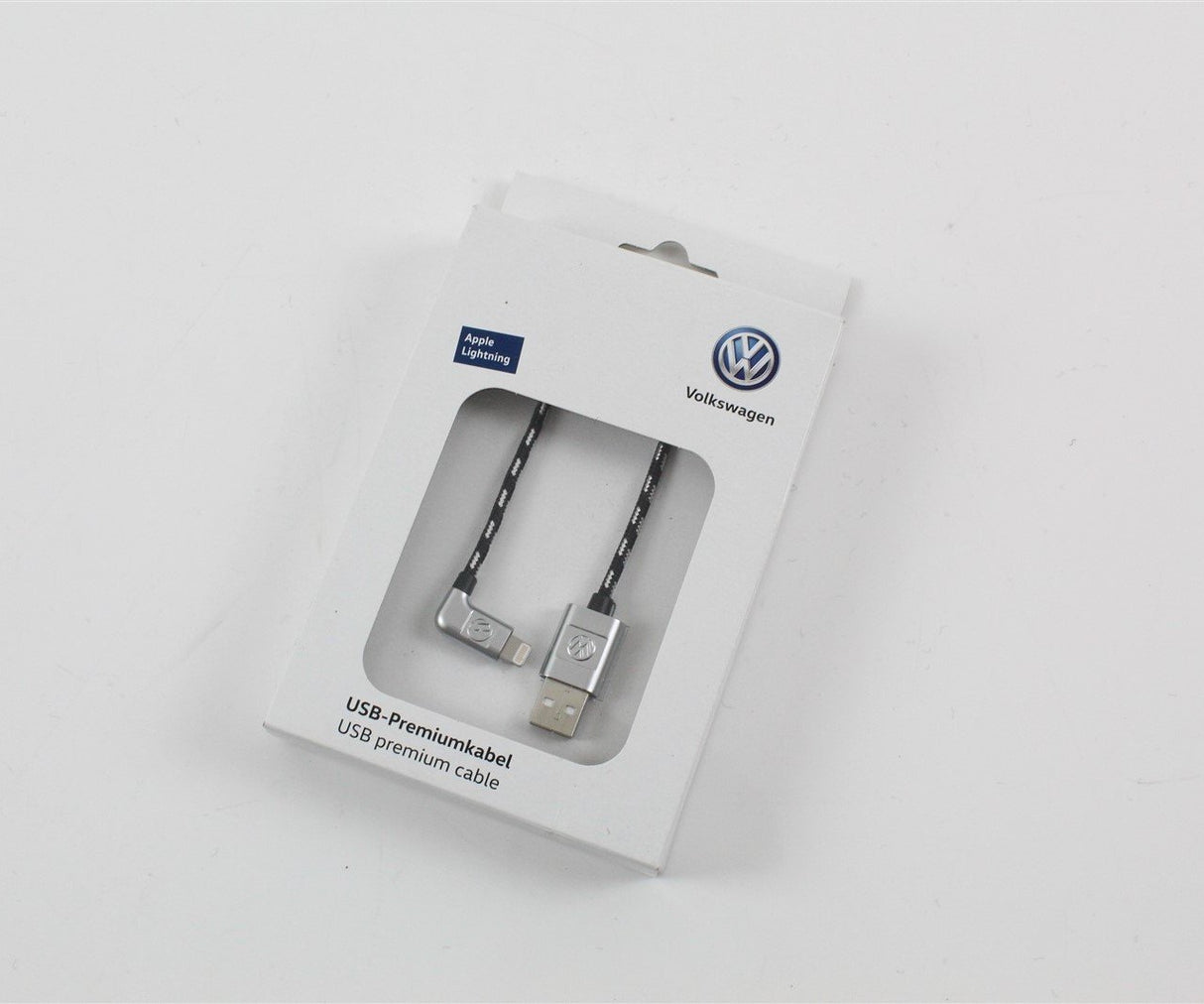 VW Volkswagen USB-A to Apple Lightning iPhone cable 000051446S