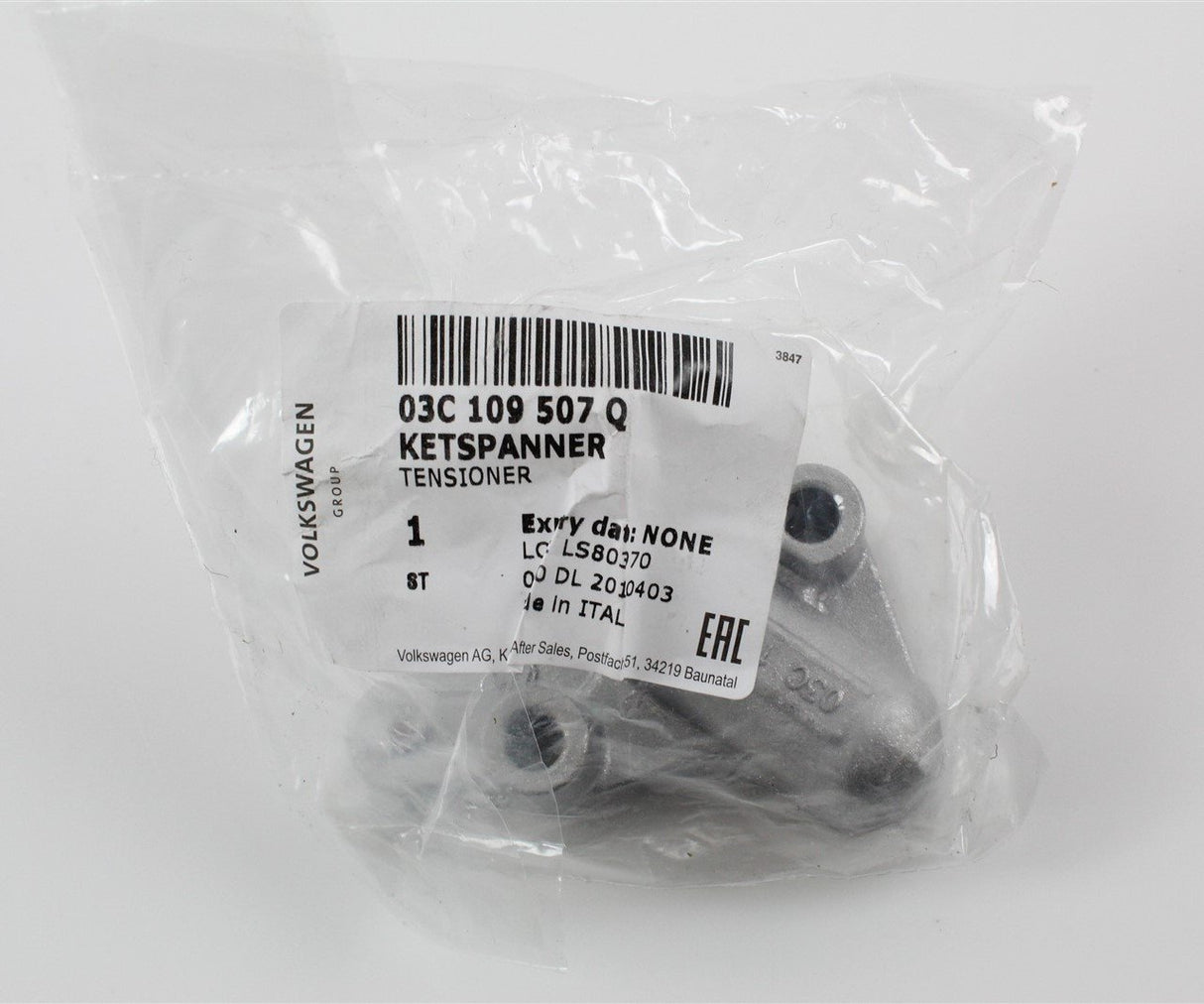 VW MK5 Golf Jetta Touran BMY BLG cam chain tensioner 03C109507Q