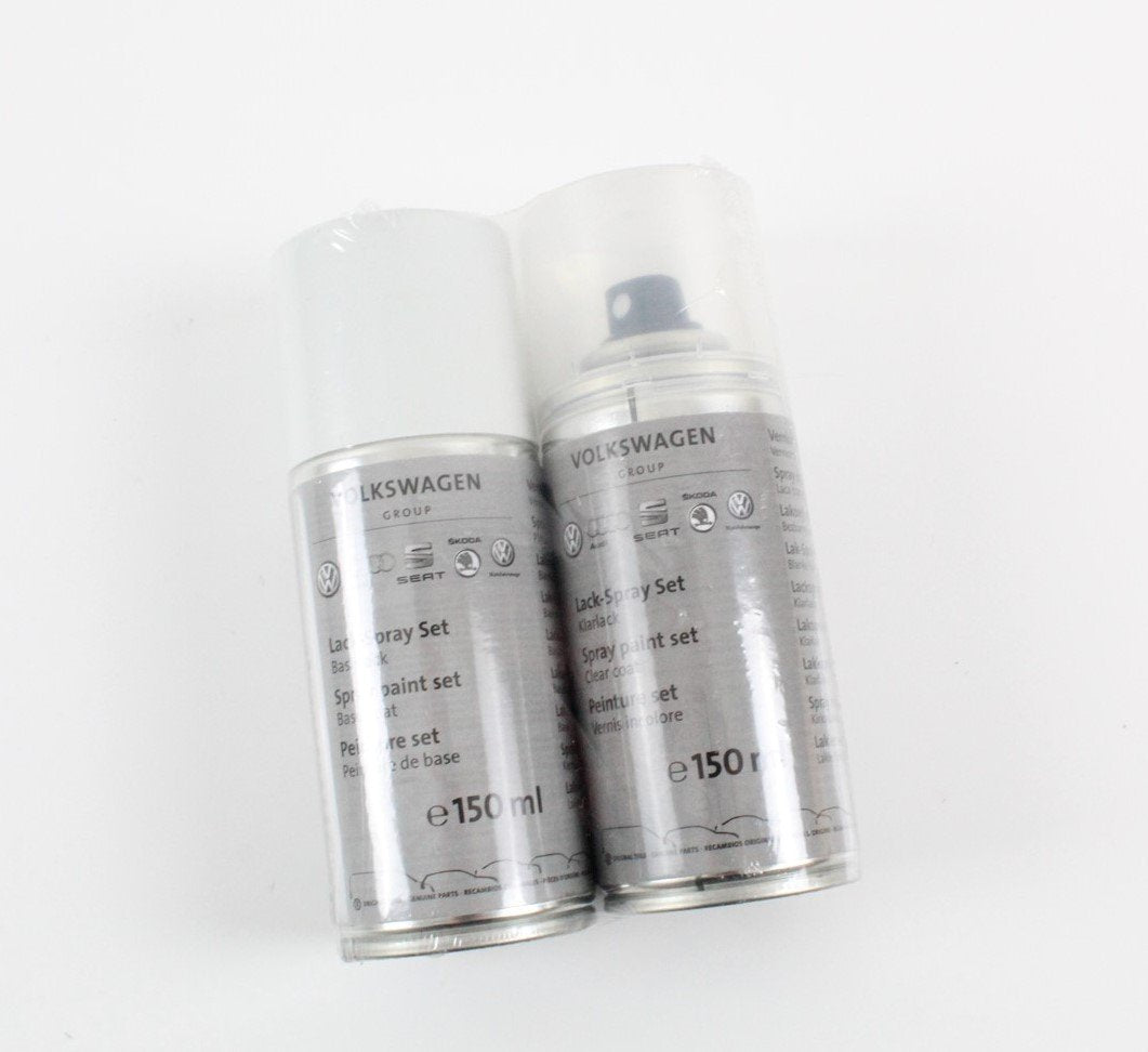 VW Volkswagen spray paint set 2x 150ml Pure White LC9A LLS0U6C9A