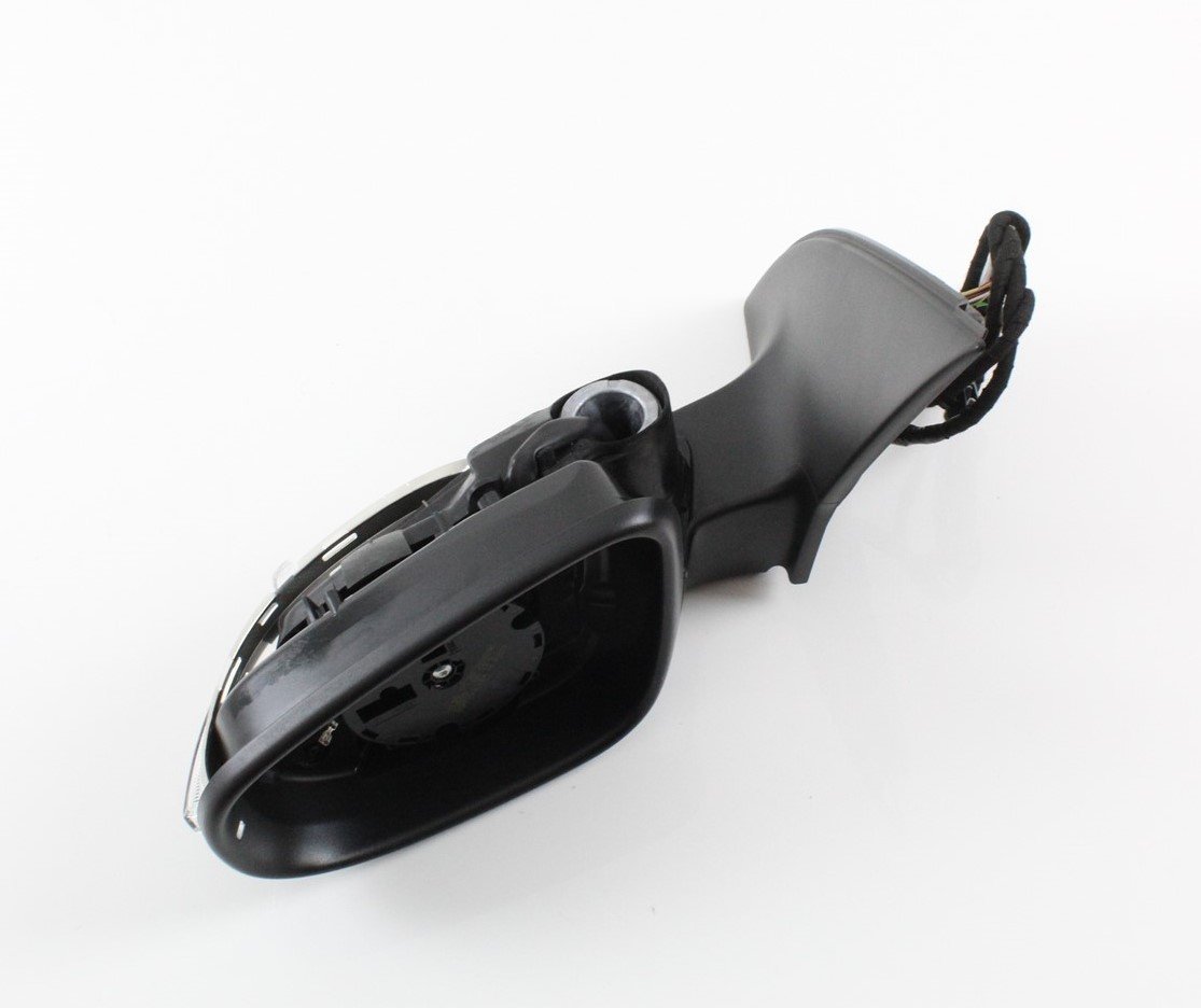 VW Golf MK6 VI 09-13 passenger mirror frame housing 5K0857507AH 9B9