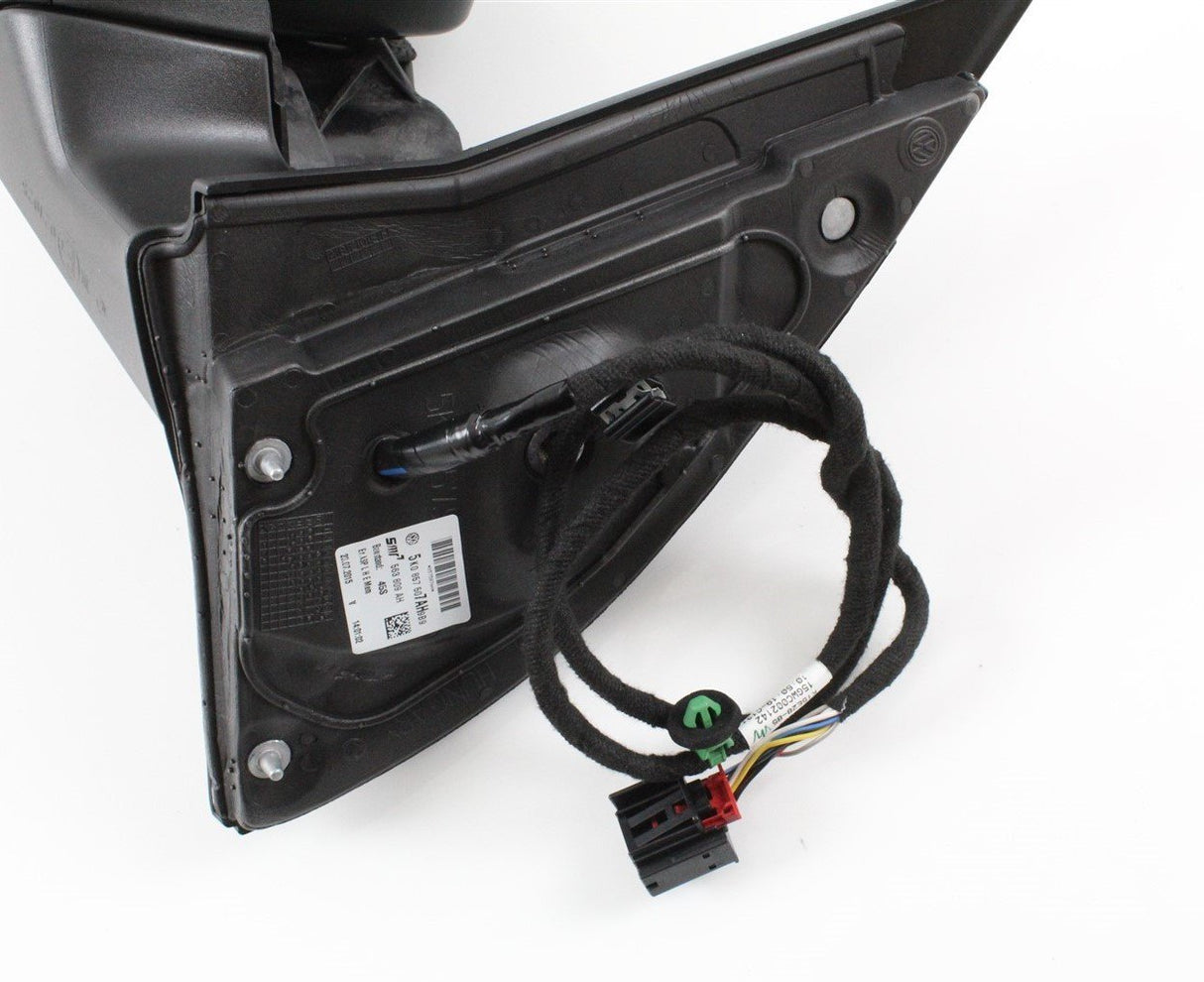 VW Golf MK6 VI 09-13 passenger mirror frame housing 5K0857507AH 9B9