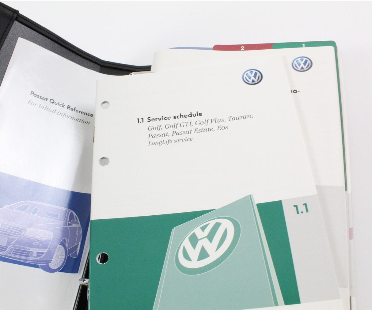 VW Passat B6 2006-2009 owners handbook manual wallet 262557PL620