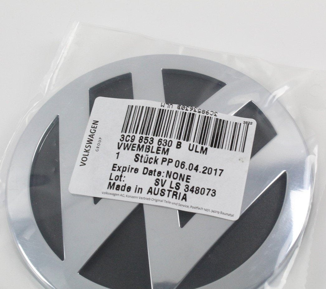 VW Passat B6 Tiguan rear boot tail lid badge emblem 3C9853630B ULM