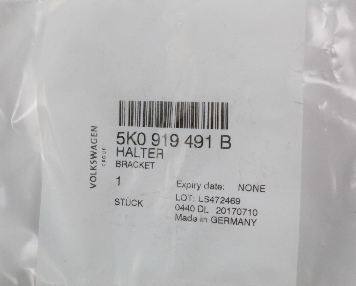 VW Golf MK6 VI front rear outer parking sensor bracket 5K0919491B