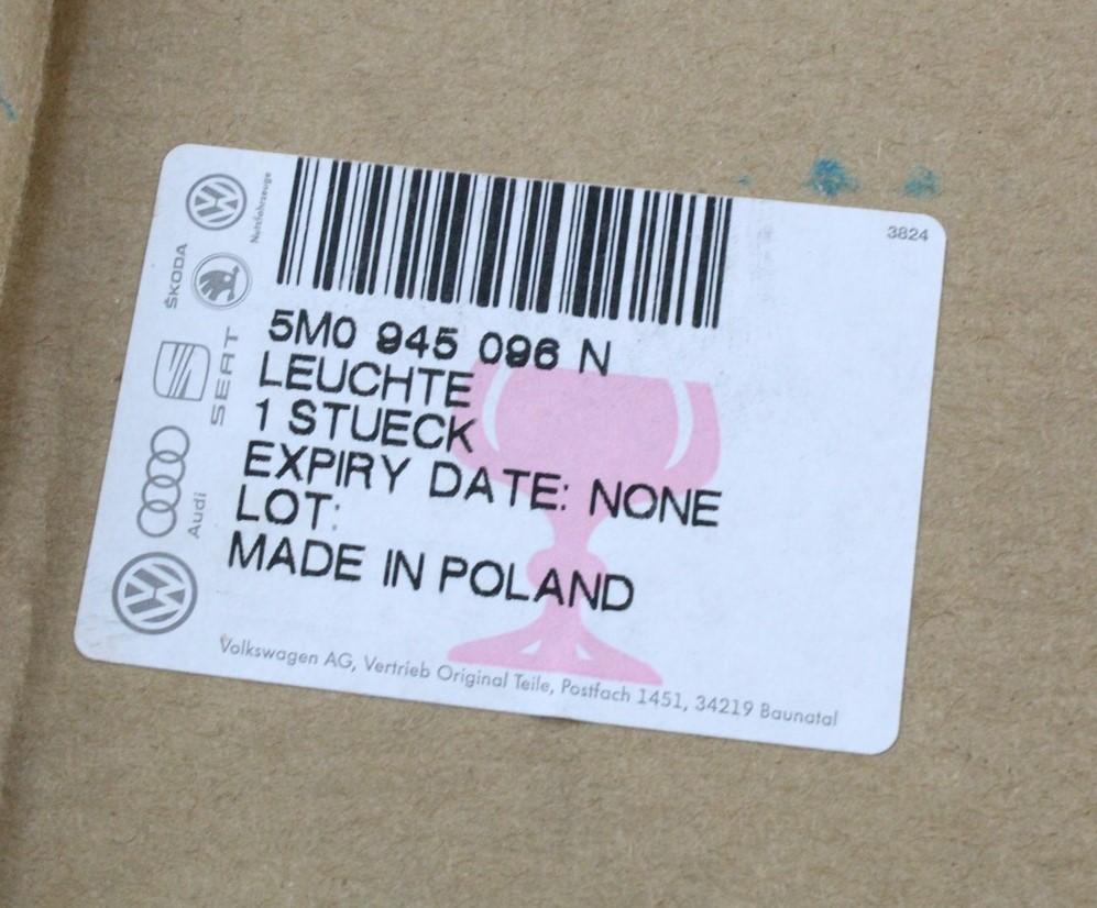 VW Golf Plus 5M 2005-2009 right outer LED tail light unit 5M0945096N