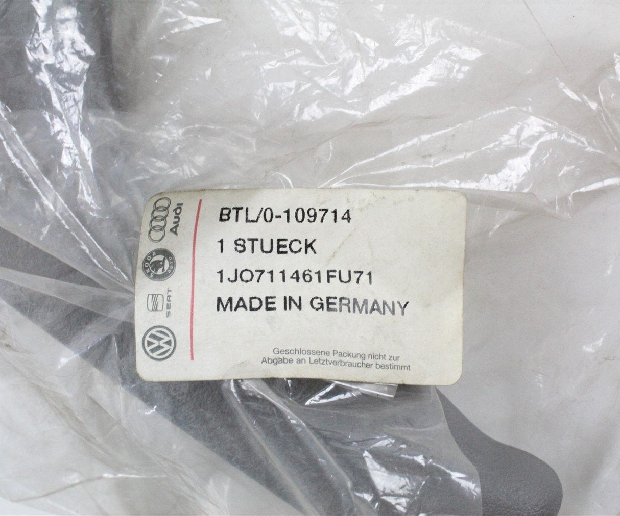 VW Bora Golf MK4 handbrake lever cover flannel grey 1J0711461FU71