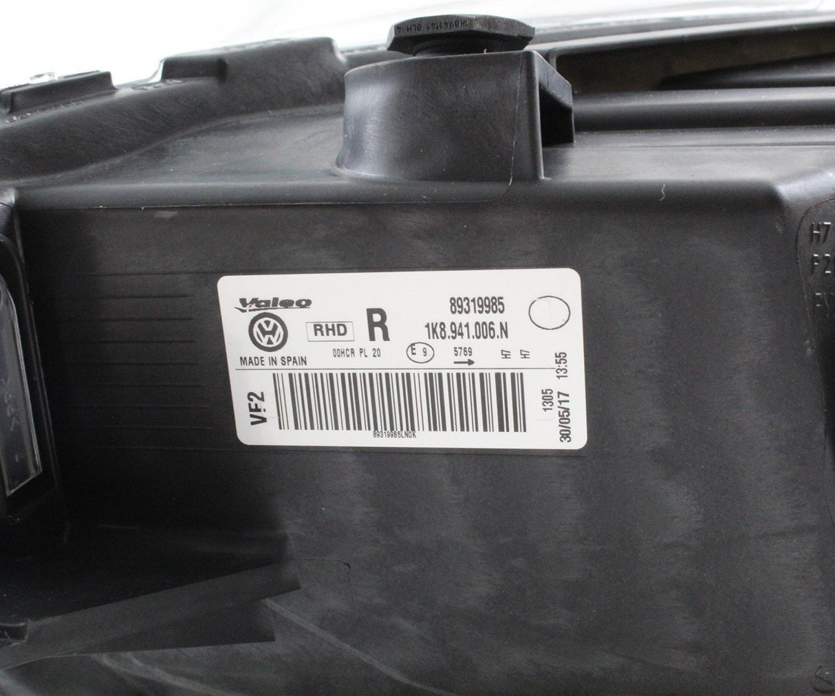 VW Scirocco 2009-14 right drivers side halogen headlight 1K8941006N
