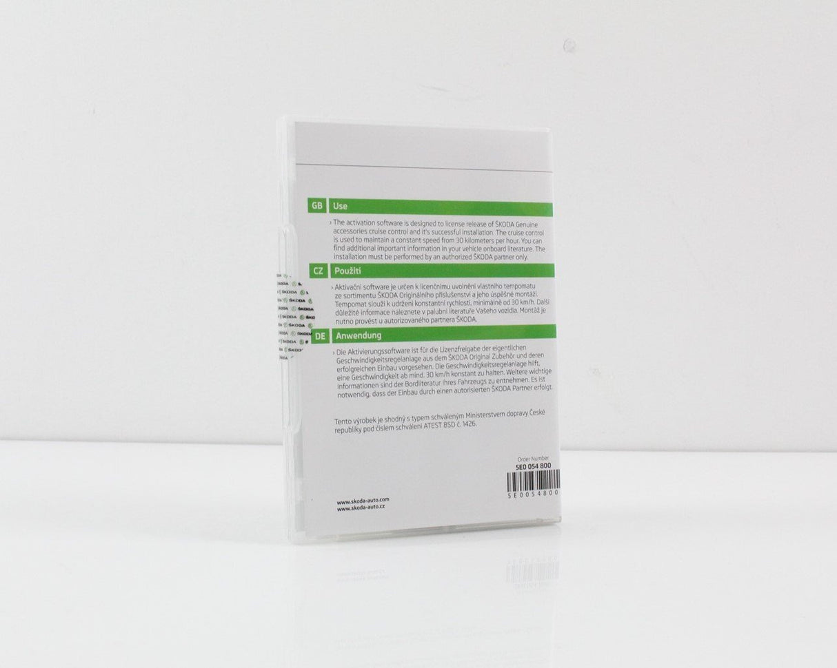 Skoda Fabia Octavia 5E cruise control activation software 5E0054800
