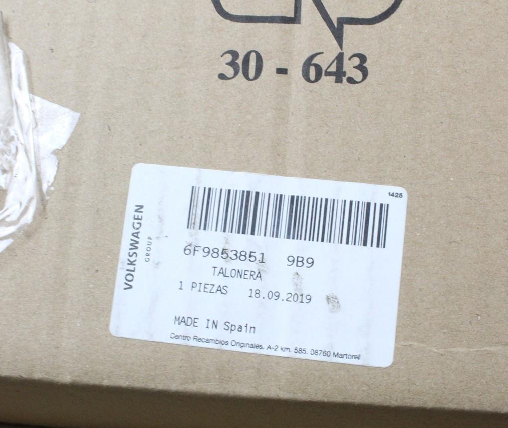 SEAT Arona 2018-on left side skirt sill cover trim 6F9853851 9B9