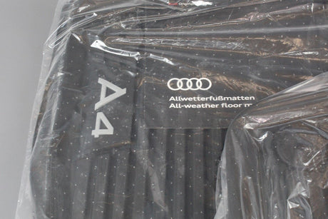 Audi A4 S4 B9 2016-2020 front & rear rubber floor mats set RHD
