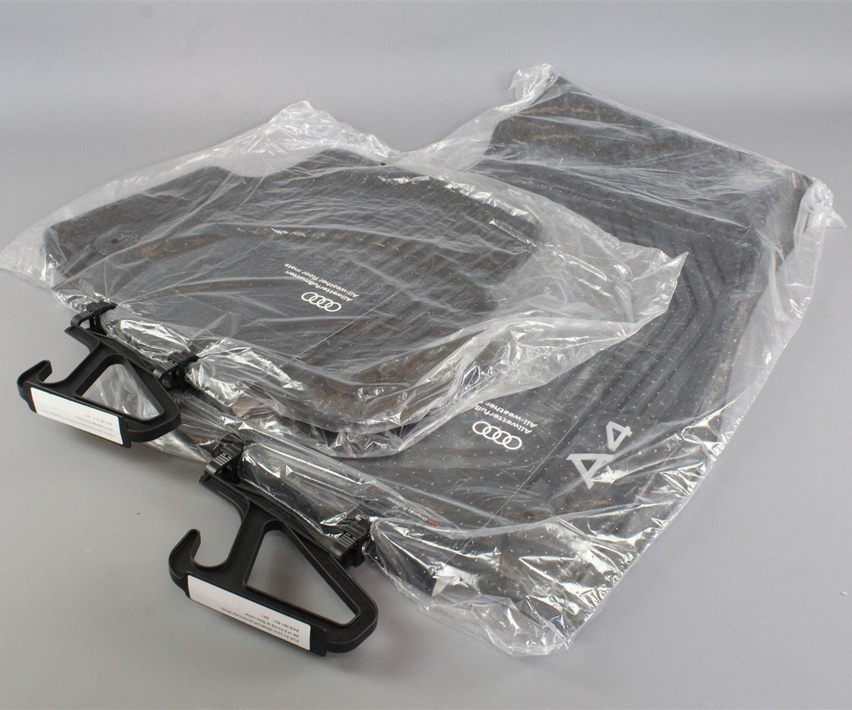 Audi A4 S4 B9 20162020 front & rear rubber floor mats set RHD