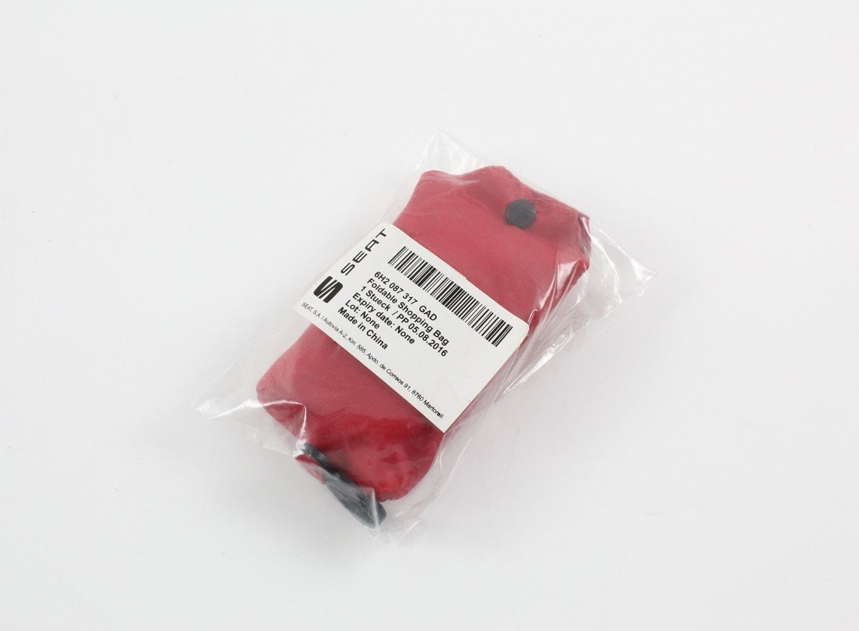 SEAT reusable shopping bag red genuine merchandise 6H2087317 GAD