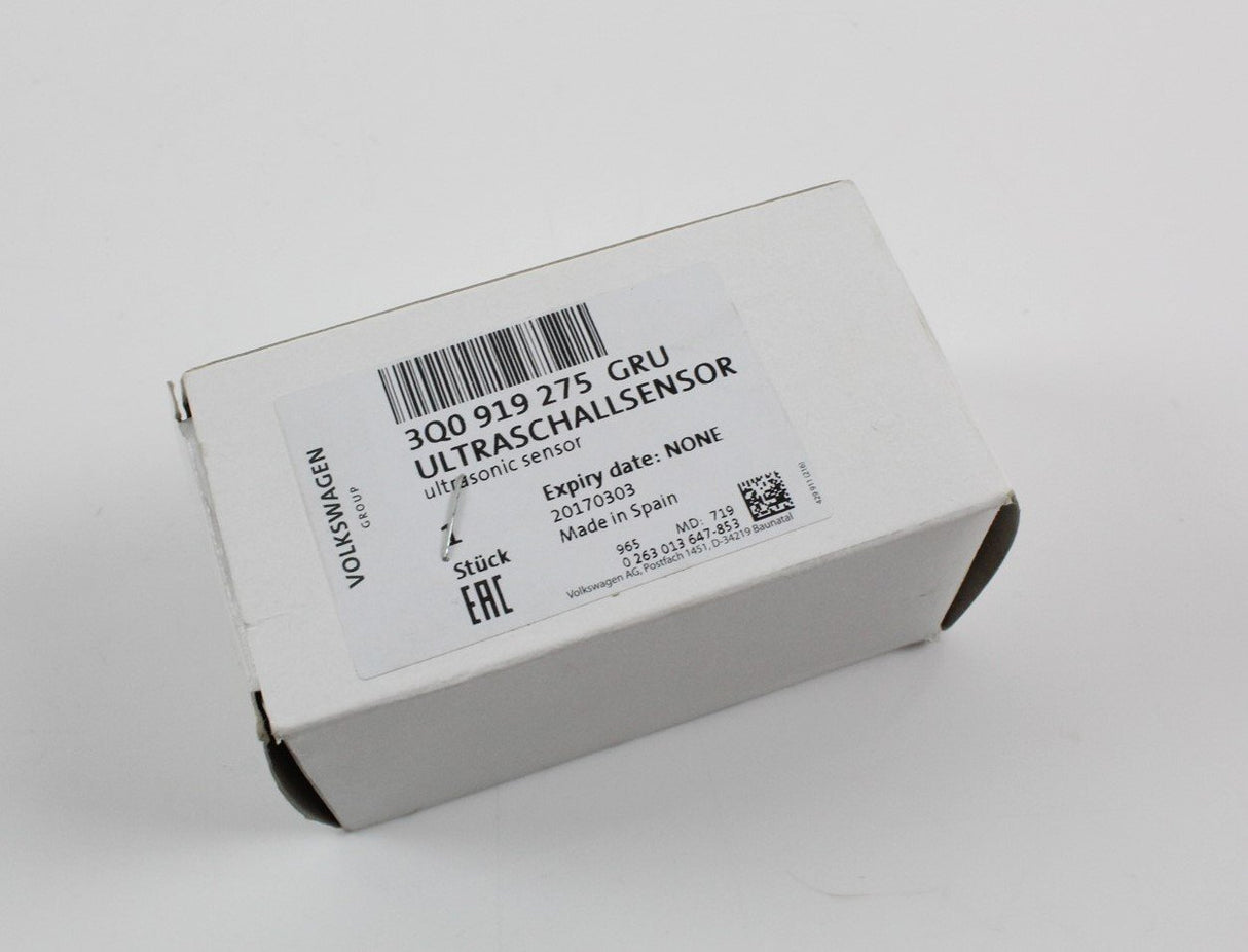VW Tiguan 2016-on Skoda Kodiaq rear parking sensor x1 3Q0919275GRU