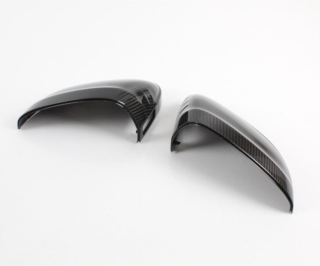 Audi A4 S4 A5 S5 B9 carbon fibre mirror caps side assist 8W0072530A 3Q0