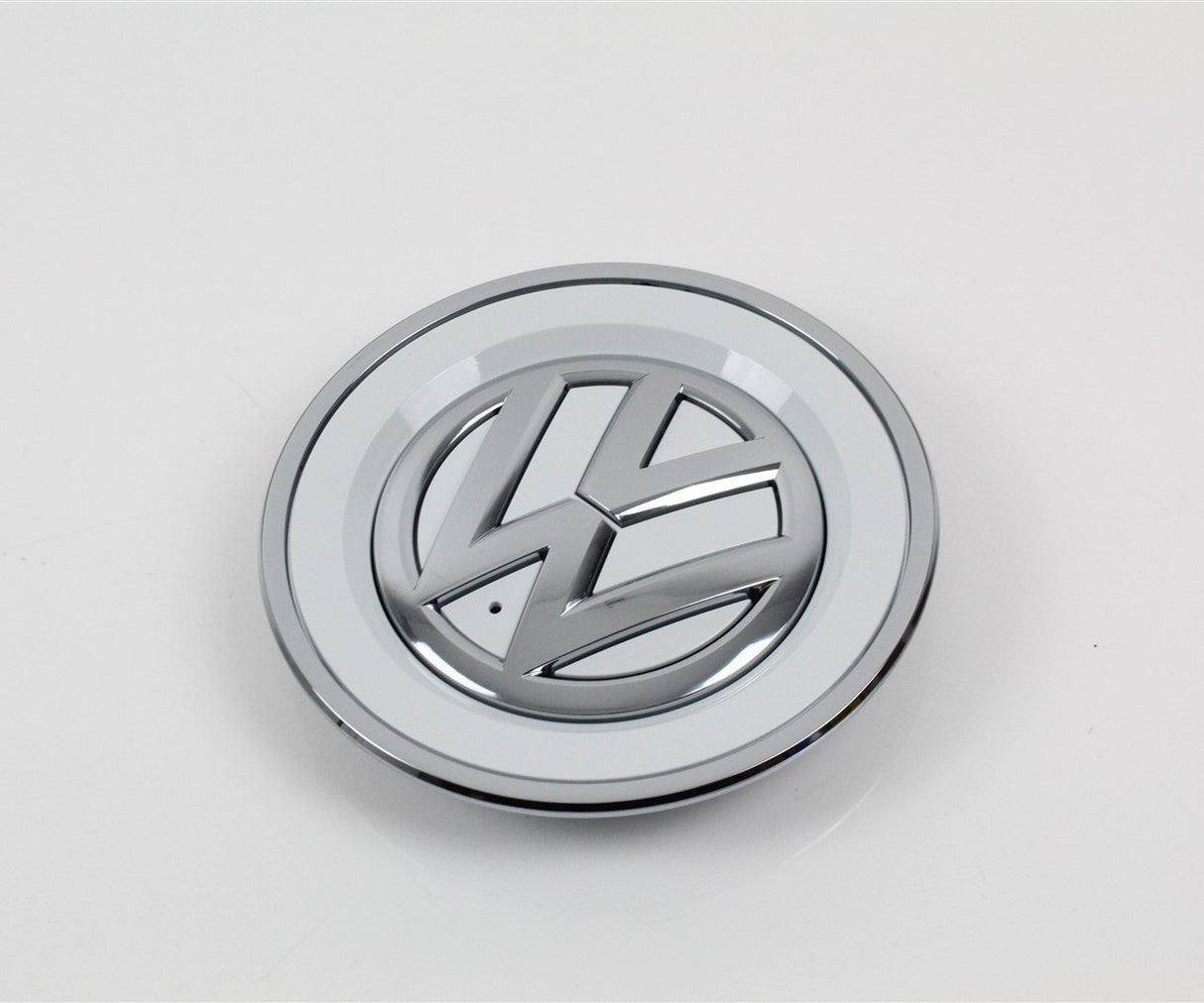 VW UP! 2012-2019 alloy wheel centre cap x1 white 1S0601149E C9A