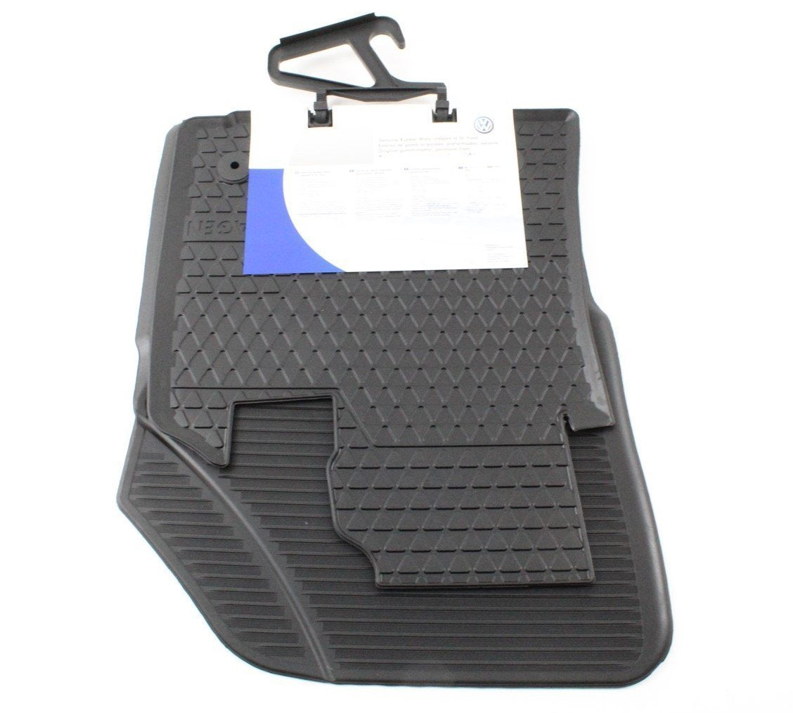 VW Touran 2007-2015 RHD front rubber floor mats set 1T2061501 041