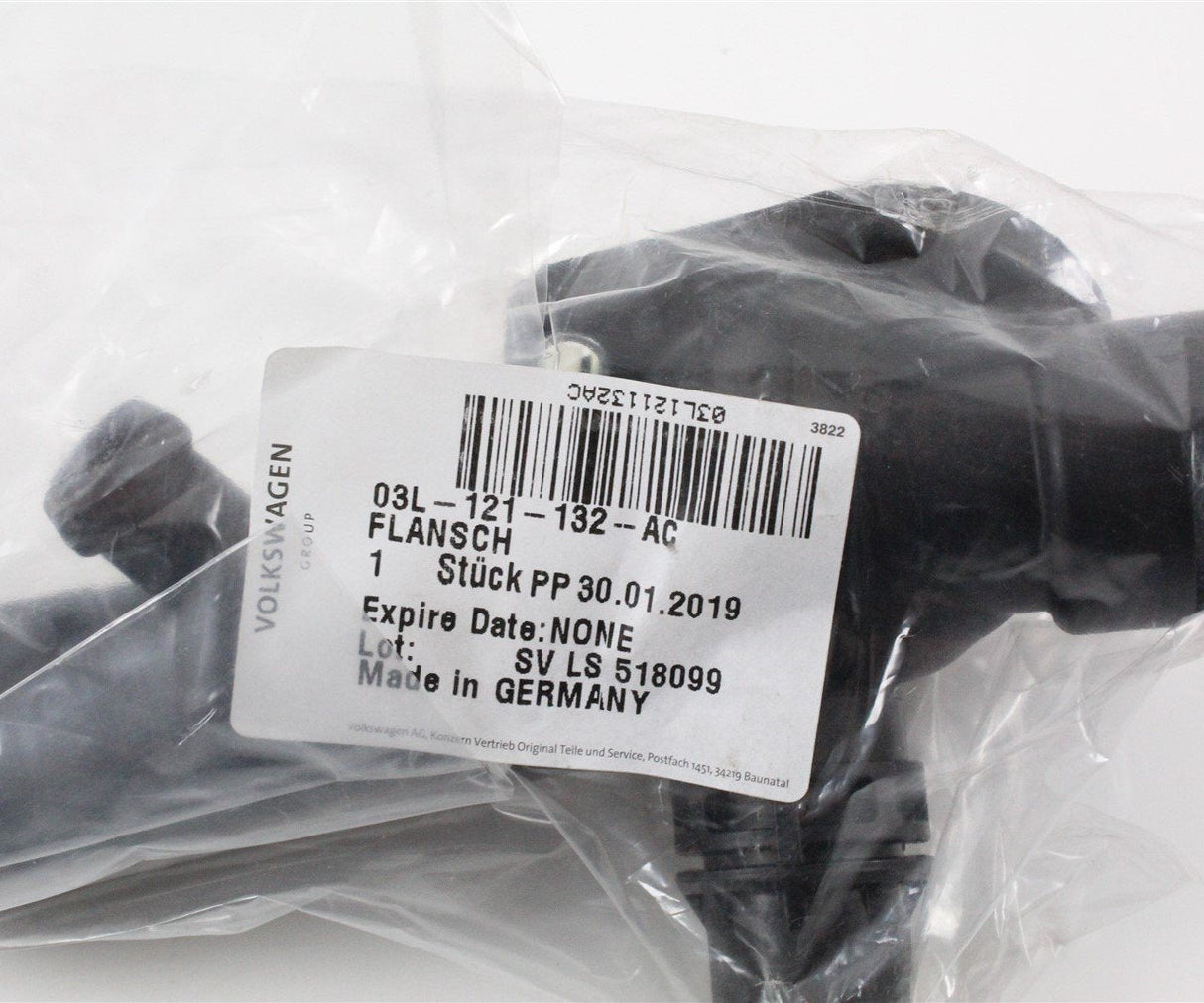 Audi A4 A5 A6 Q5 2.0 TDI water coolant housing flange 03L121132AC