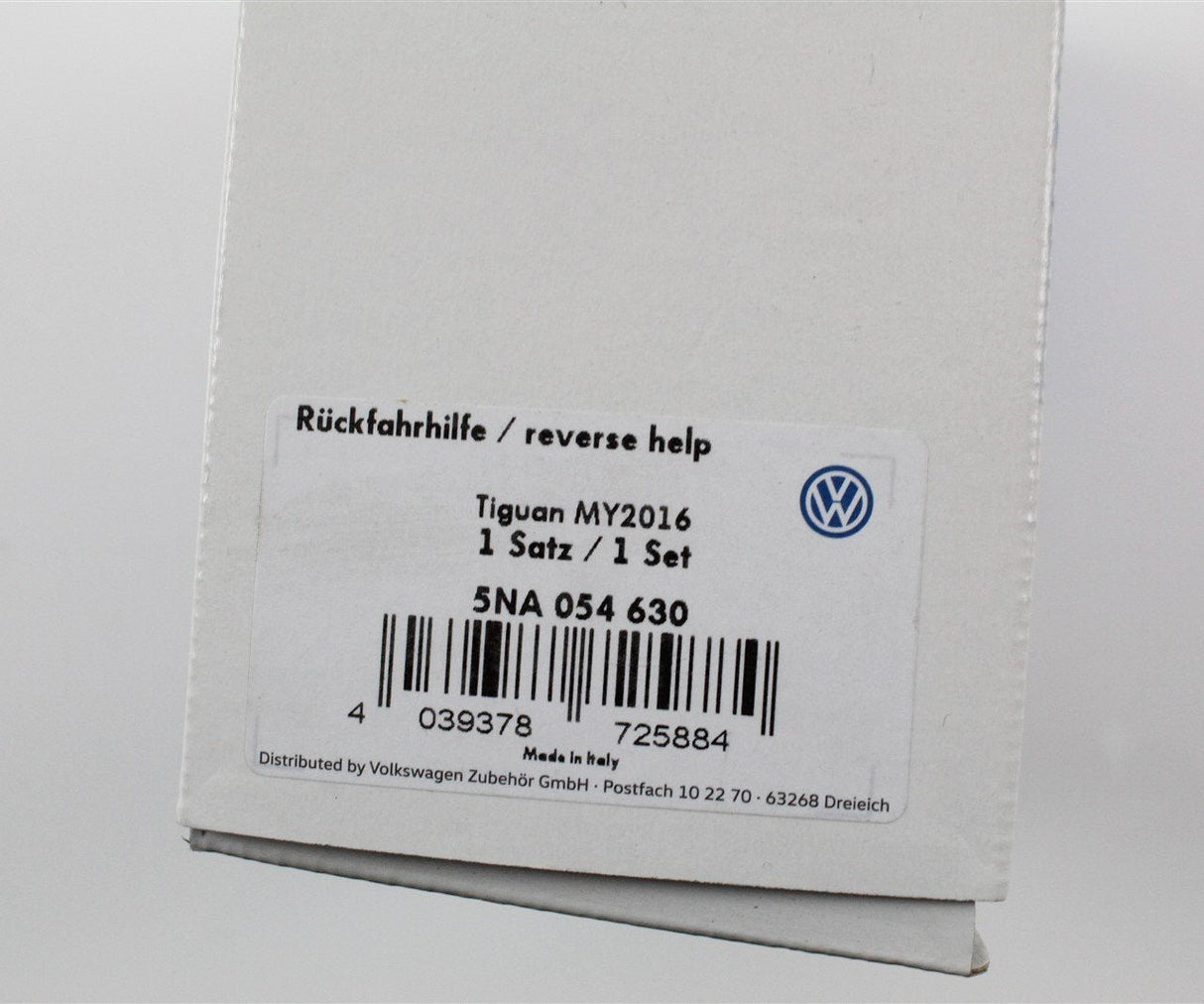 VW Tiguan 2017-on retro fit rear parking sensors kit 5NA054630