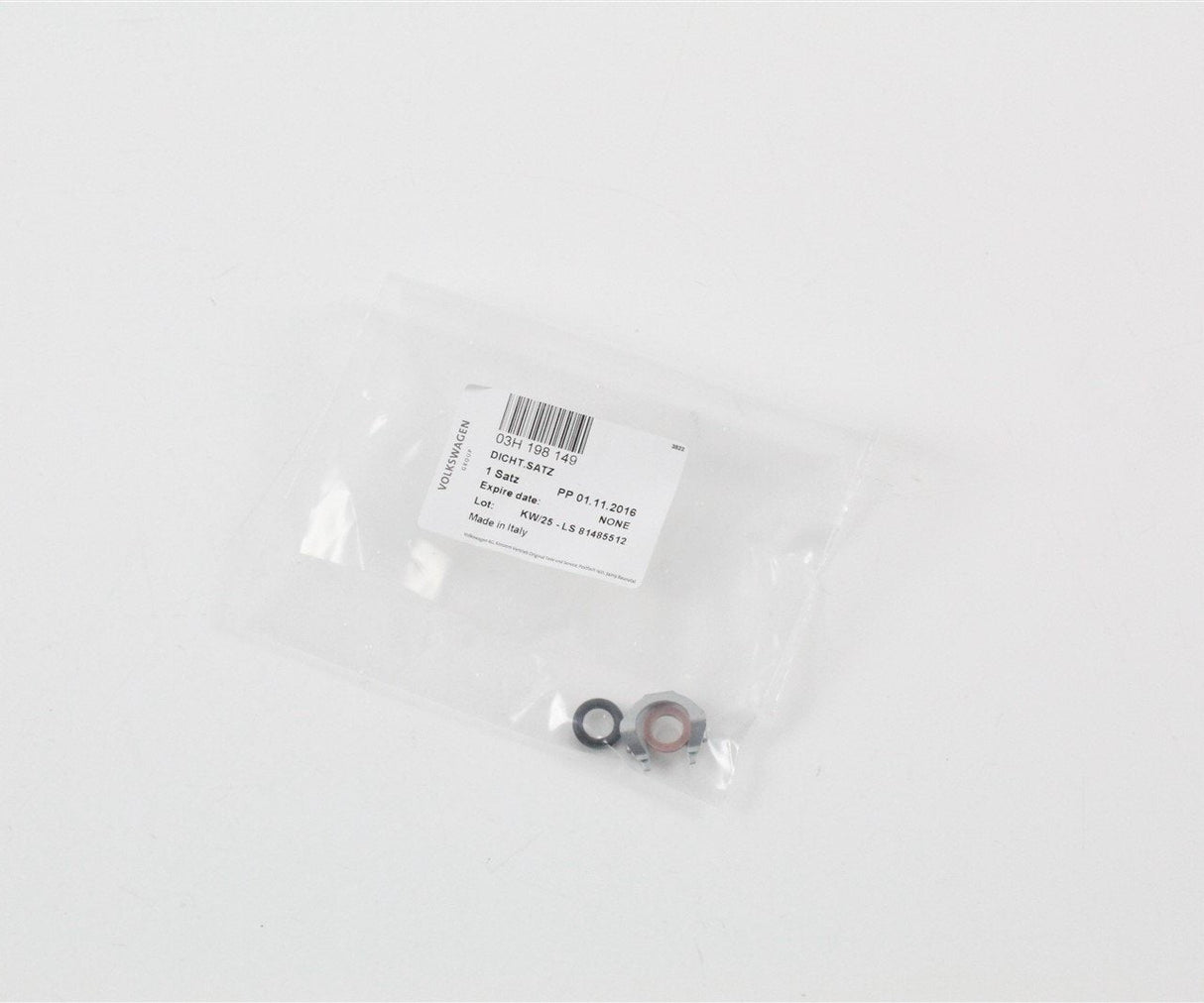 VW Audi Skoda SEAT 1.2 TSI TFSI fuel injector seal kit 03H198149