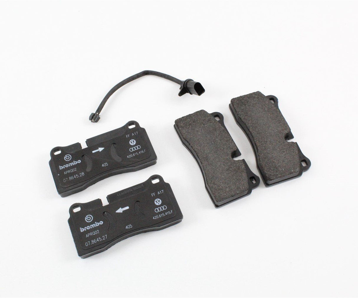 Audi R8 4S 2016-2019 rear brake pad set 4S0698451L