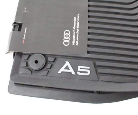 Audi A5 S5 COUPE 2017-on RHD front & rear rubber floor mats set