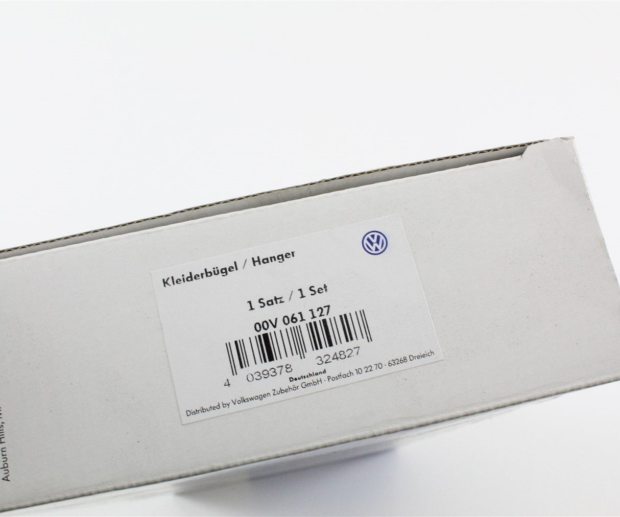 VW Volkswagen seat headrest mounted coat hanger 00V061127