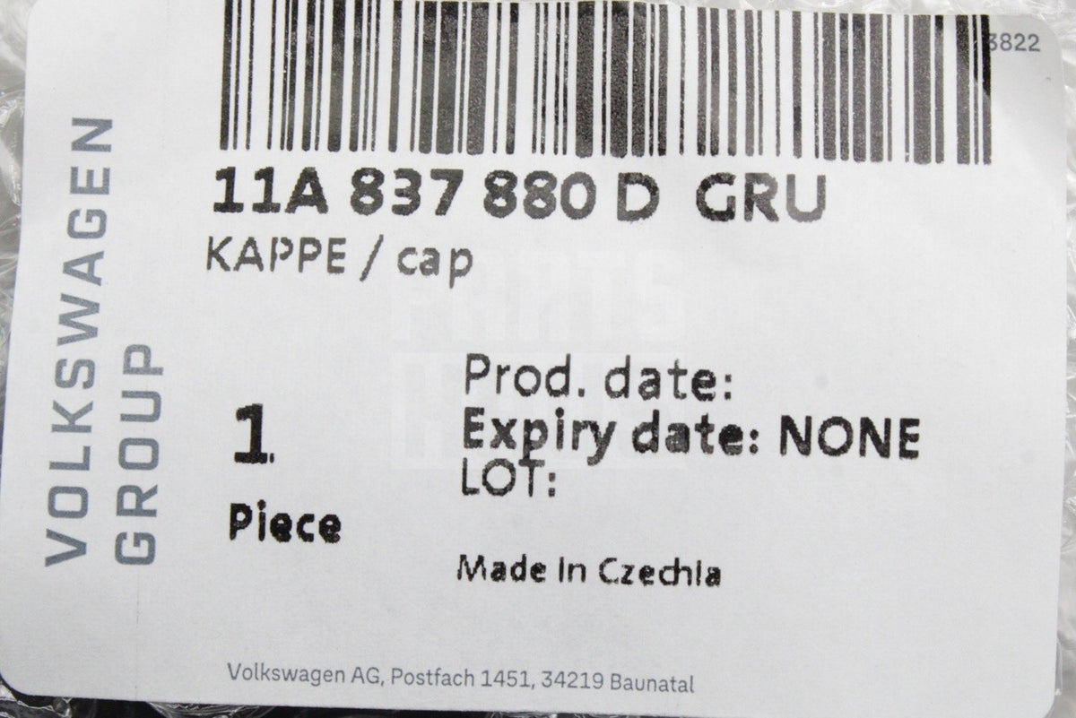 VW ID.4 ID.5 ID.7 2021-on RHD door lock cap (front right) 11A837880D GRU