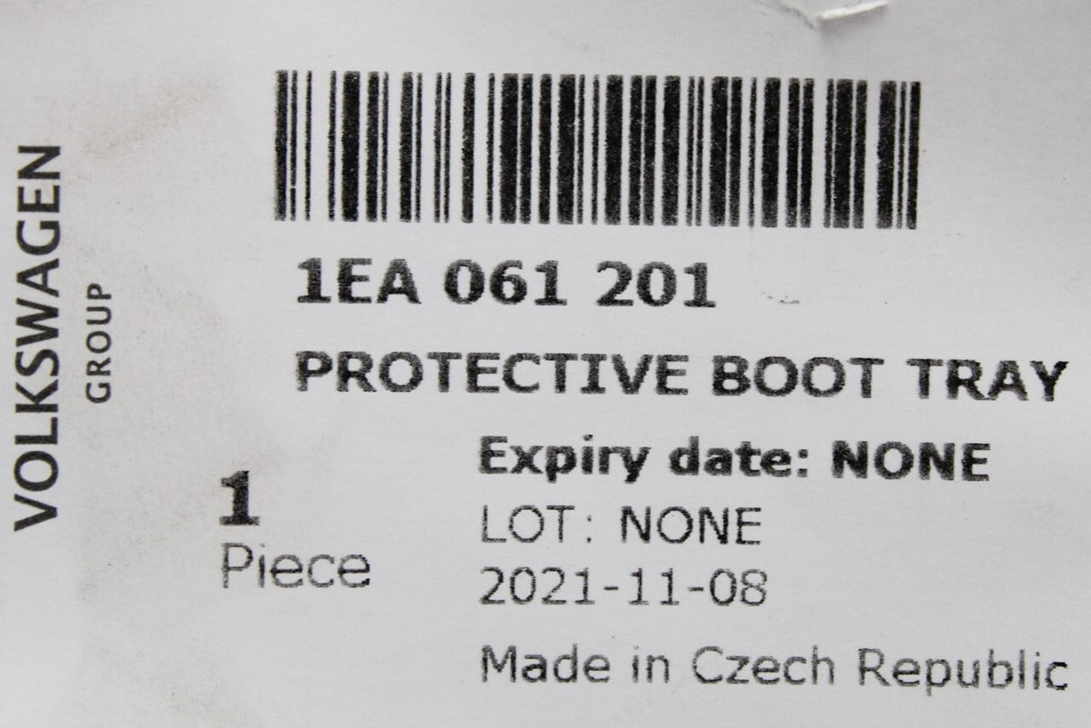 SEAT Cupra born 2021-on semi-rigid boot compartment liner 1EA061201