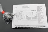 VW Taigo 2022-on accessory mud flap set (front & rear) 2G7075101/111