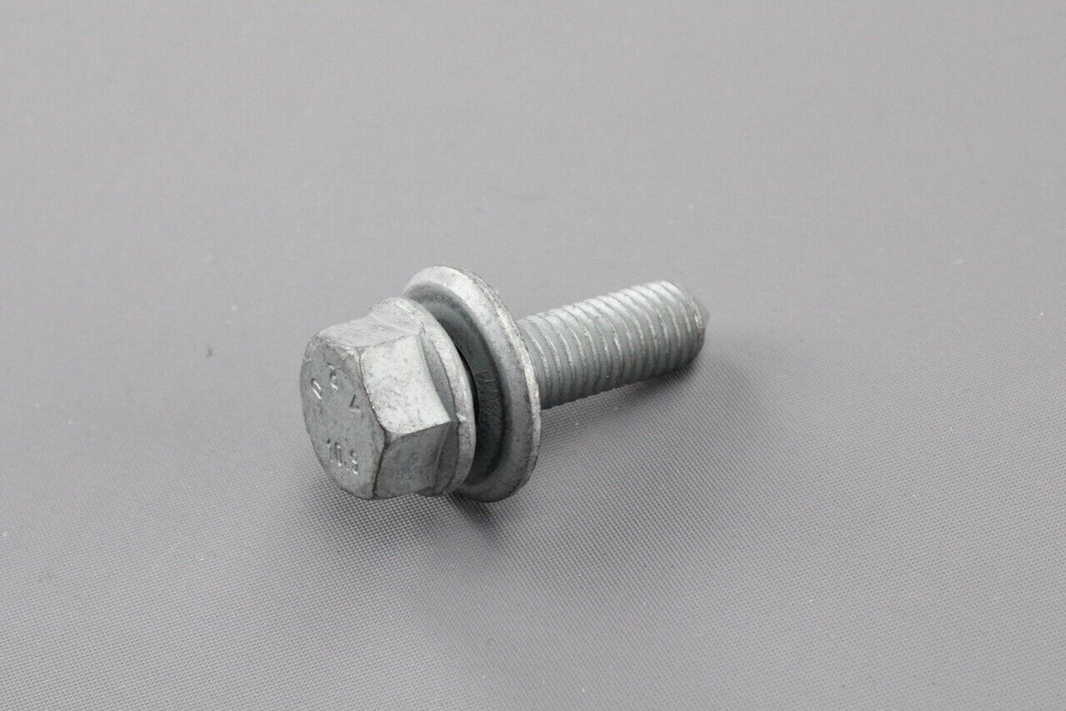 VW Audi Skoda SEAT Hexagon head washer bolt M10x35 (x1) N91066101, view 1