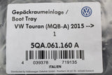 VW Touran 2016-on 7 seater boot load liner mat 5QA061160A