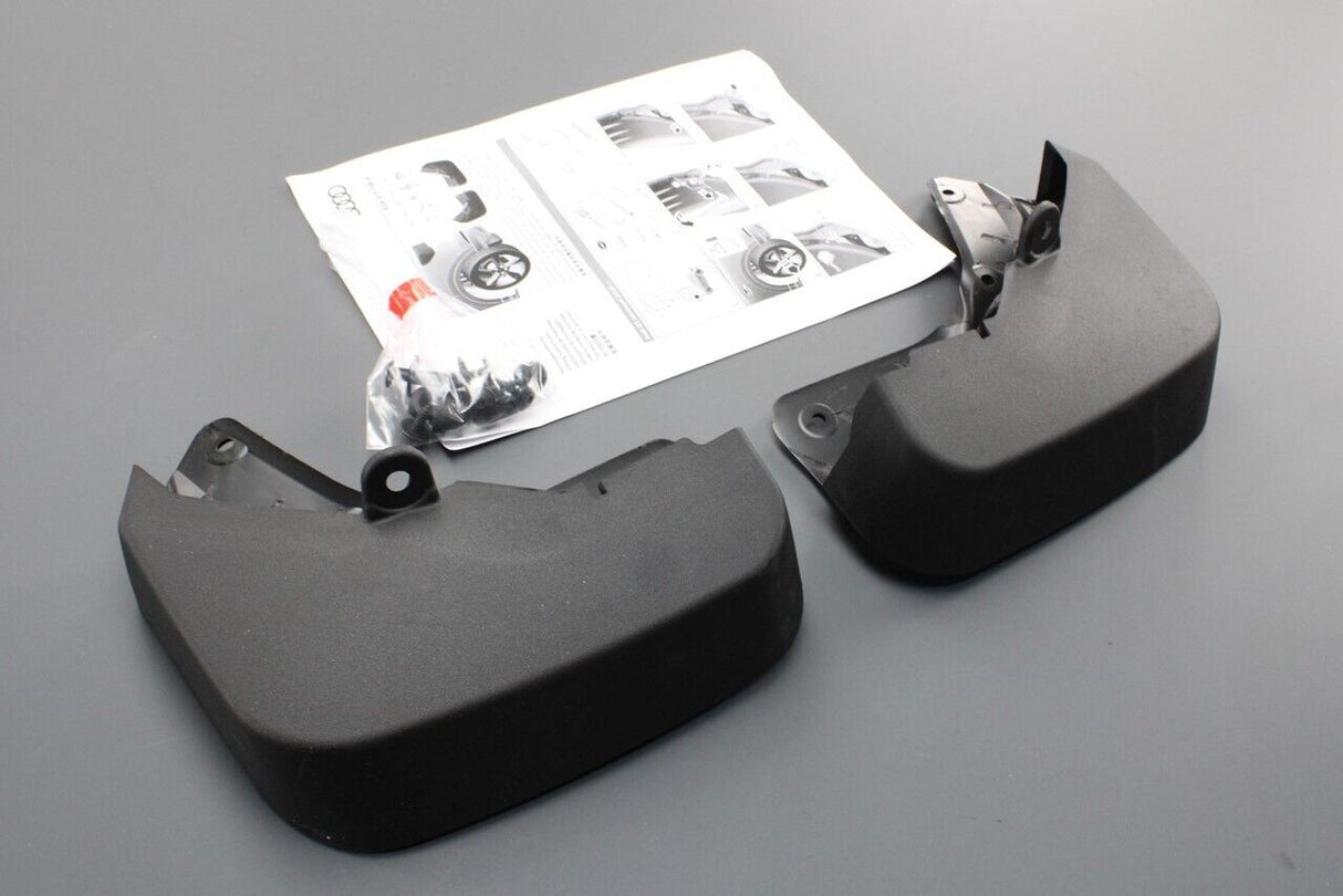 Audi Q3 Advanced 2019-on accessory mud flaps (rear) 83A075106A