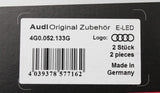 Audi logo rings accessory LED projector entry puddle lights 4G0052133G