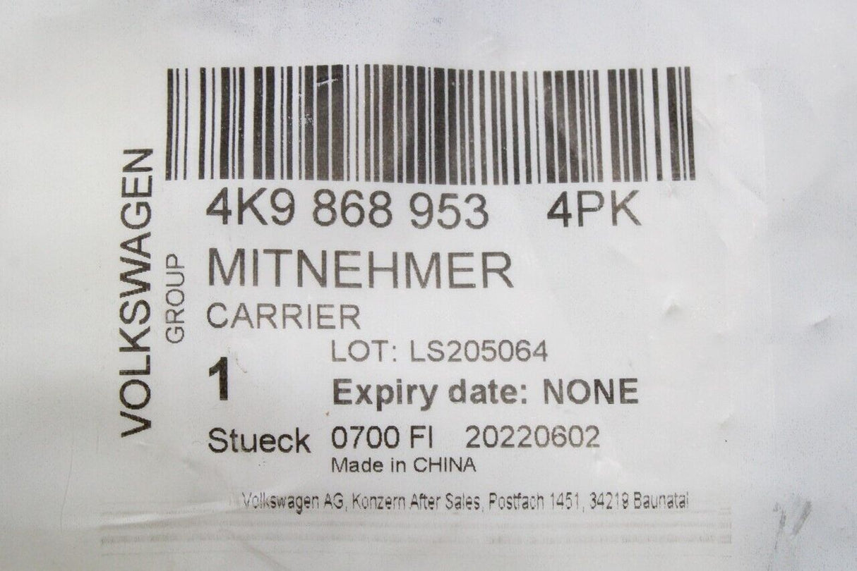 Audi A6 S6 RS6 2019-on D-pillar trim follower (left) 4K9868953 4PK