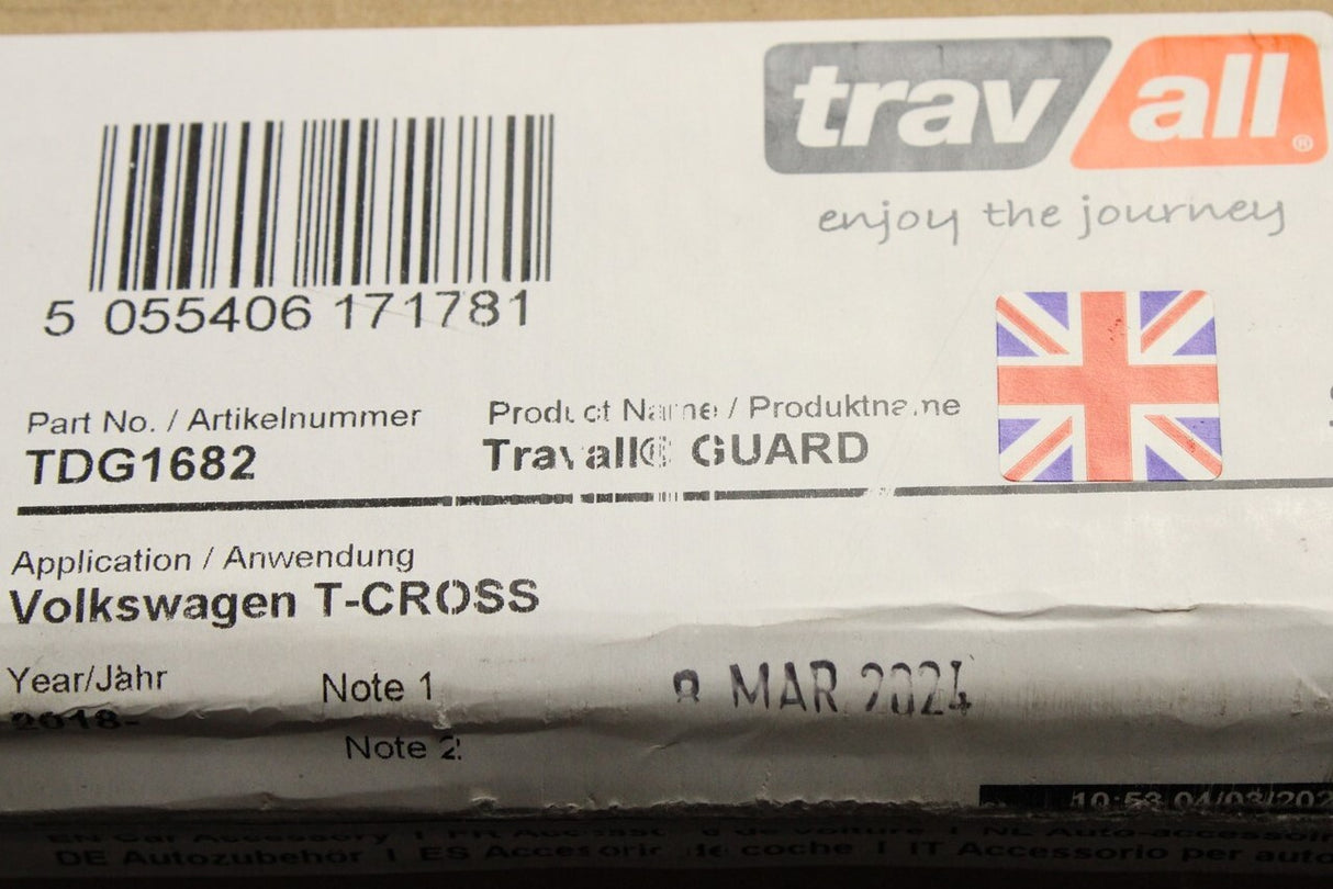 VW T-Cross 2019-2022 Travall dog guard partition ZGBC11017221