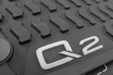 Audi Q2 2017-On front rubber all-weather floor mats (RHD) 81C061501 041