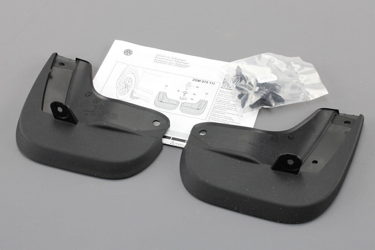 VW T-Cross 2019-on accessory mud flaps set (front) 2GM075111
