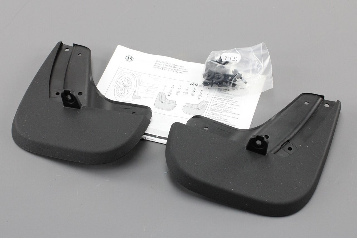 VW T-Cross 2019-on accessory mud flaps set (rear) 2GM075101