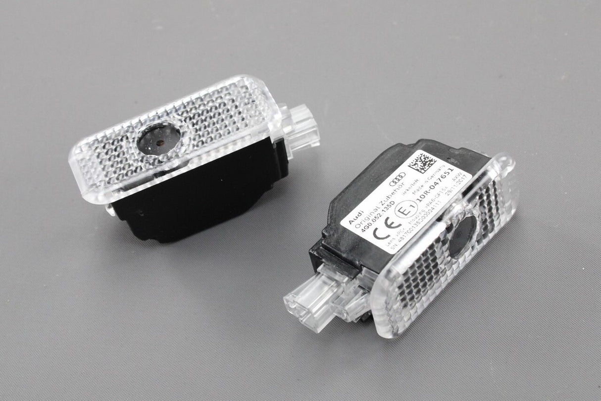Audi logo rings accessory LED projector entry puddle lights 4G0052133G