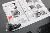 Audi Q3 Advanced 2019-on accessory mud flaps (rear) 83A075106A