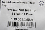 VW Golf MK8 2020-on luggage compartment foam boot liner 5H0061160A