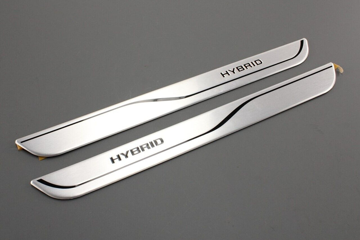 Toyota Yaris Aluminium 'hybrid' sill scuff plates (front) PW382-0D007