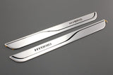 Toyota Yaris Aluminium 'hybrid' sill scuff plates (front) PW382-0D007