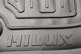 Toyota Hilux rubber floor mat set (x4) PW210-0K036